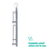 Kitchen Hanging Rack- Grey